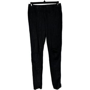 Chatoyant Pants Womens Size S Gray Ripped Knee Style Cotton Blend Made in USA